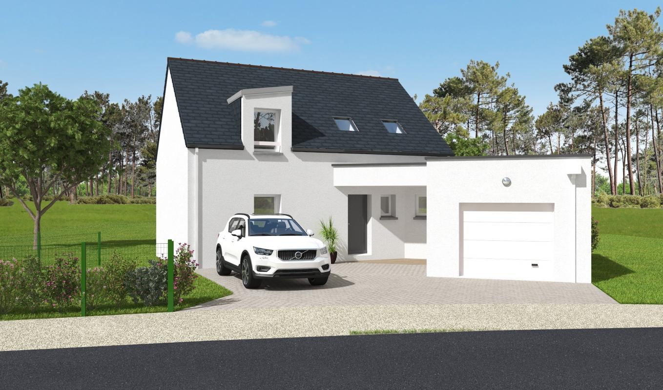 Maison 4 chambres/garage RE2020